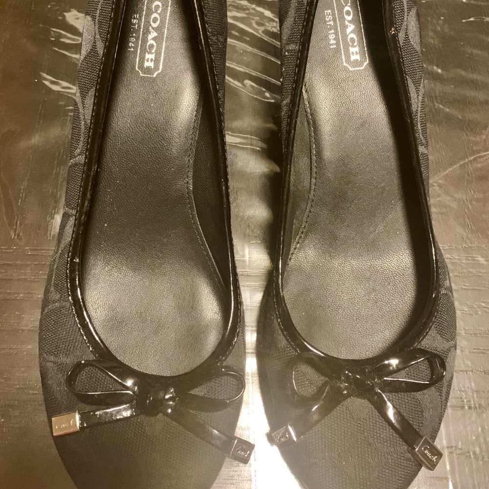 Authentic C logo Coach Wedge